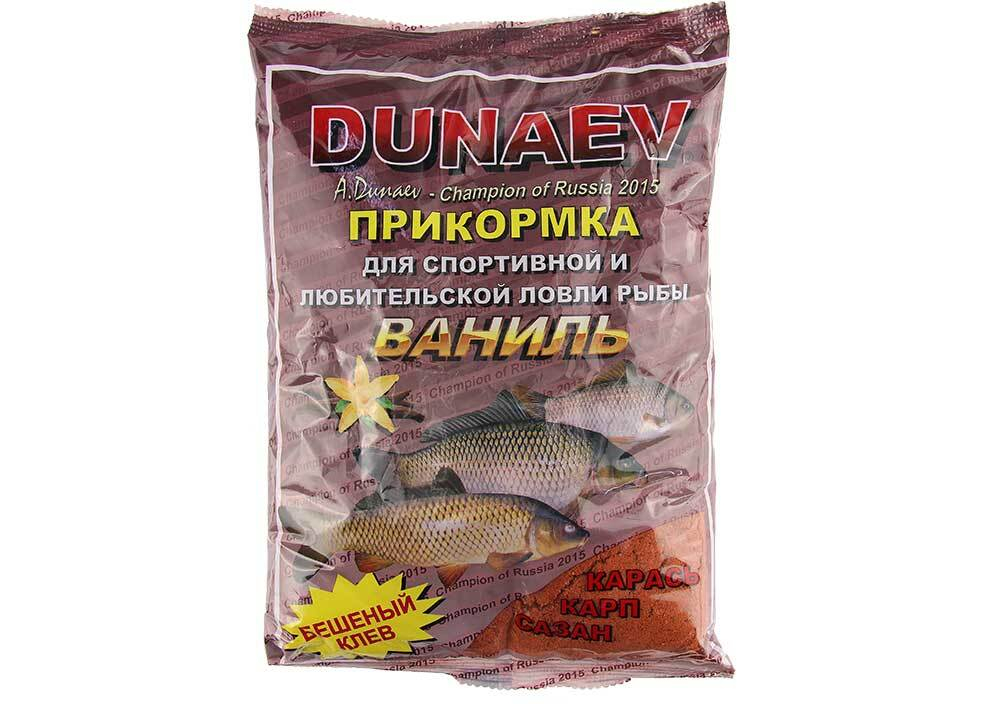 Прикормка "DUNAEV КЛАССИКА" 0,9кг Карп Ваниль