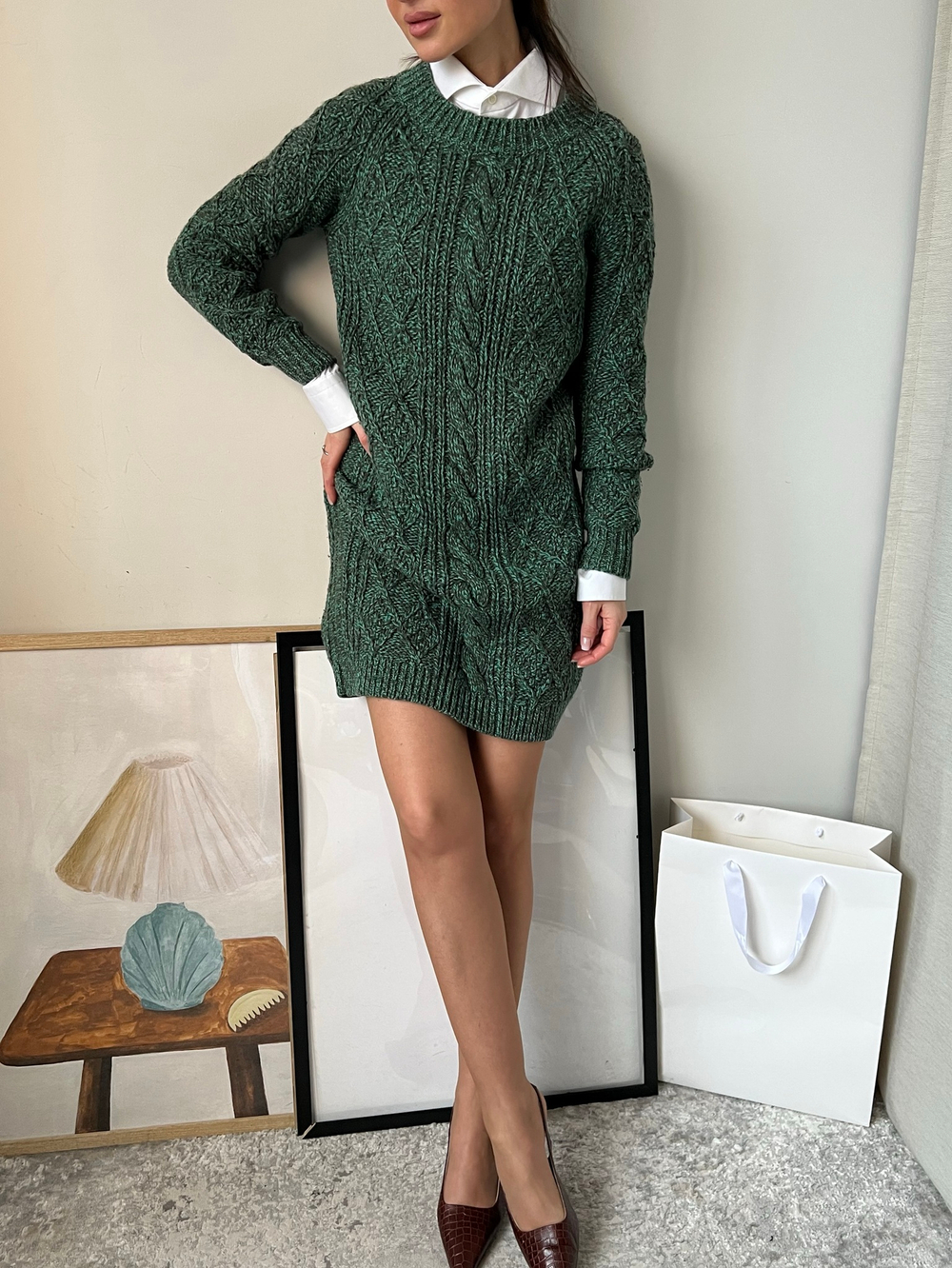 Шерстяное платье Gerard Darel, xs