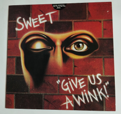 Винтажная виниловая пластинка LP The Sweet Give Us A Wink (Germany 1990)