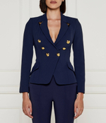 Жакет Elisabetta Franchi - темно-синий(GI09546E2)