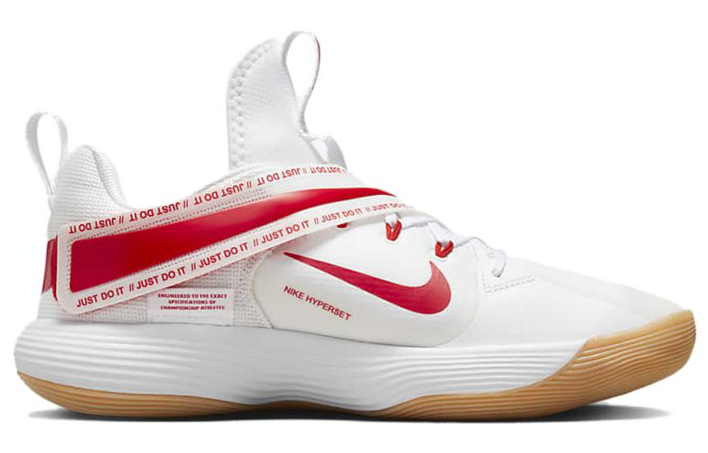 Nike React Hyperset White/Red