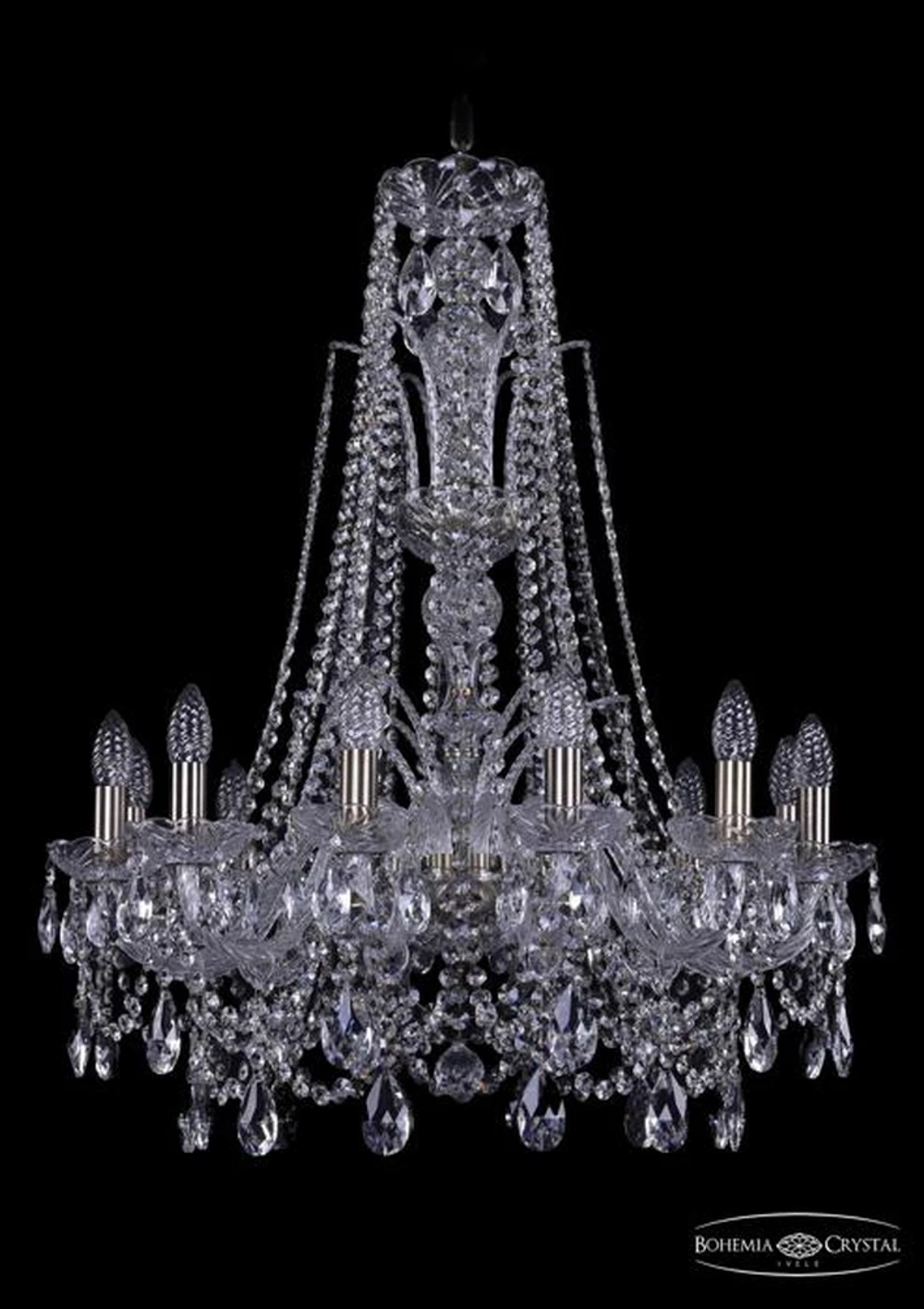 Подвесная люстра Bohemia Ivele 1411/12/240/XL-83/Pa