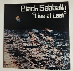 Винтажная виниловая пластинка Black Sabbath Live At Last (Japan 1980) (No Obi)