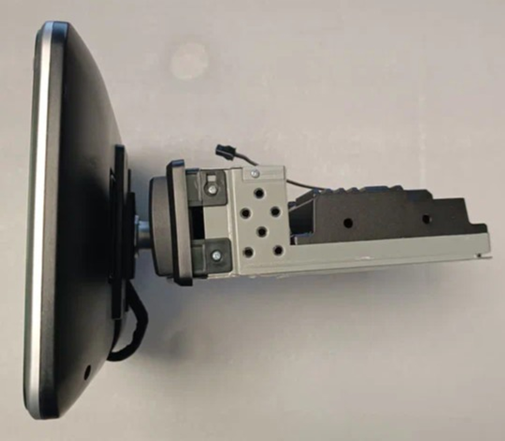 1DIN магнитола с поворотным экраном 10.1" - Carmedia KP-1007-6128-TS20 на Android 14, 6+128Гб, CarPlay, 4G SIM-слот