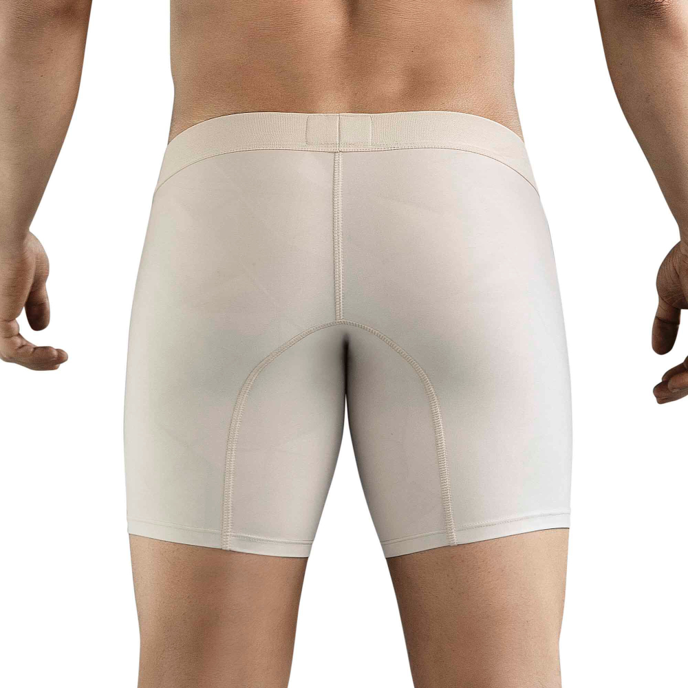Мужские трусы боксеры бежевые Clever GENIE LONG BOXER 177802