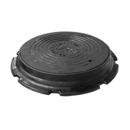 Люк канализационный чугунный тяжелый ГОСТ 3634-99