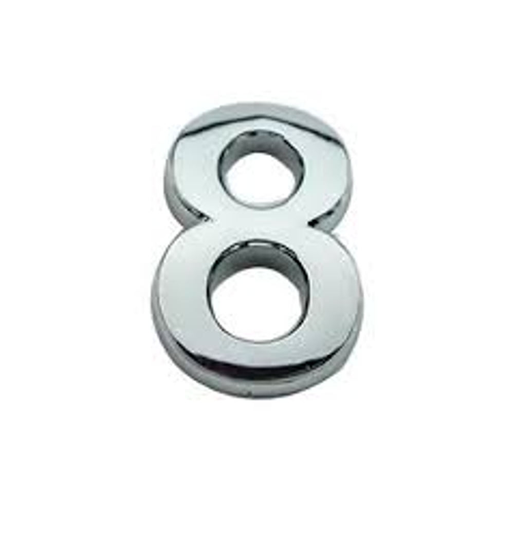 ЦИФРЫ ДВЕРНЫЕ МАЛЕНЬКИЕ 3D