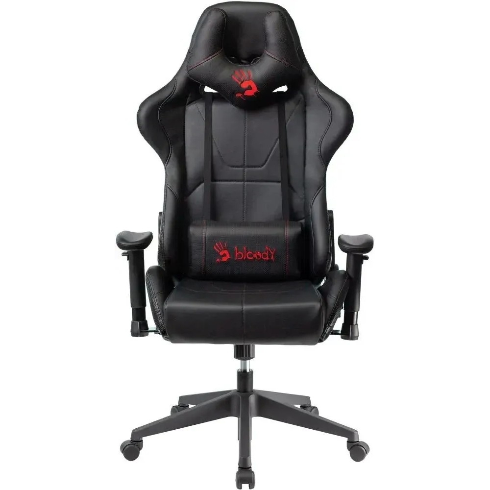 Кресло офисное Кресло игровое A4Tech Bloody GC-500 черный эко.кожа крестов. (1361674)