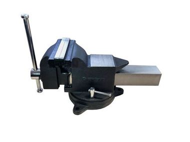 Тиски стальные поворотные с наковальней 6''-150мм Forsage F-6540206A