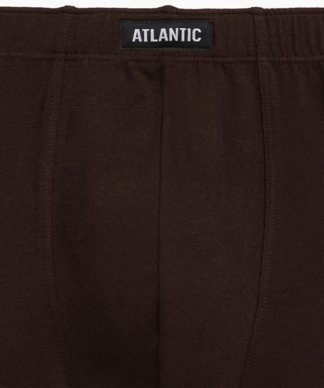 Трусы мужские боксеры (5шт), Atlantic 5SMH-002, хлопок, серый + графитовый + черный + изумрудный + эспрессо