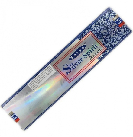 SATYA Silver Spirit Incense Благовоние Серебрянный Дух 15г