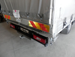 Оцинкованный фаркоп на Ford Transit шасси 2014- (без электрики), Galia F138C