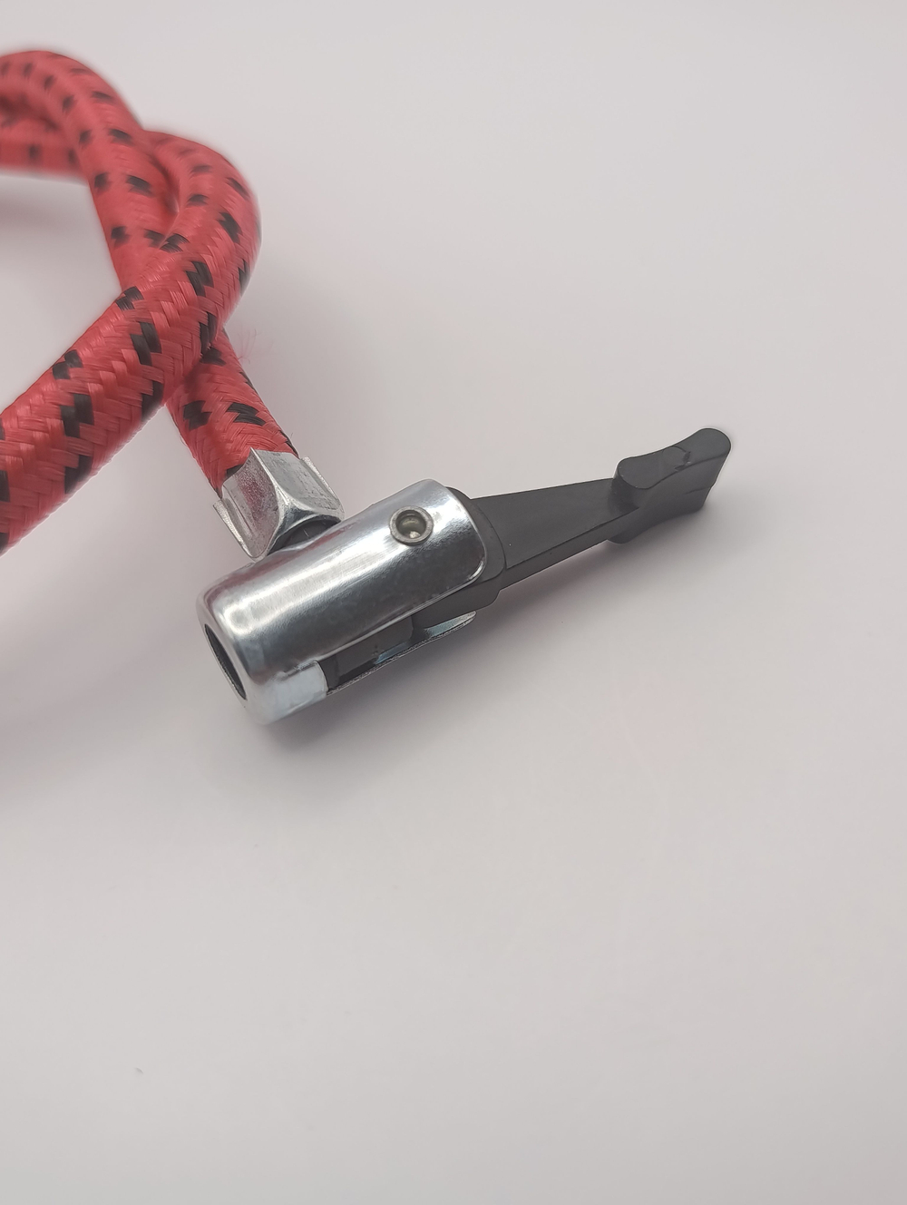 Шланг подкачки насоса/компрессора 60см, М8, с алюминиевым наконечником без клапана