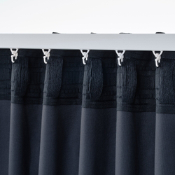 IKEA SANELA  (ИКЕА САНЕЛА)  -  Штора, 2 шт, на ленте/зеленая, 140x300 см