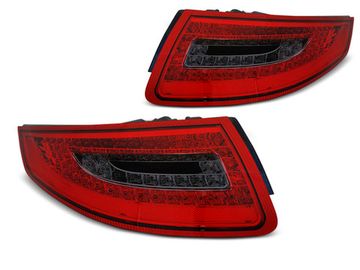 Задние фонари для Porsche 911 / 997 (04-09) LED Red Smoke