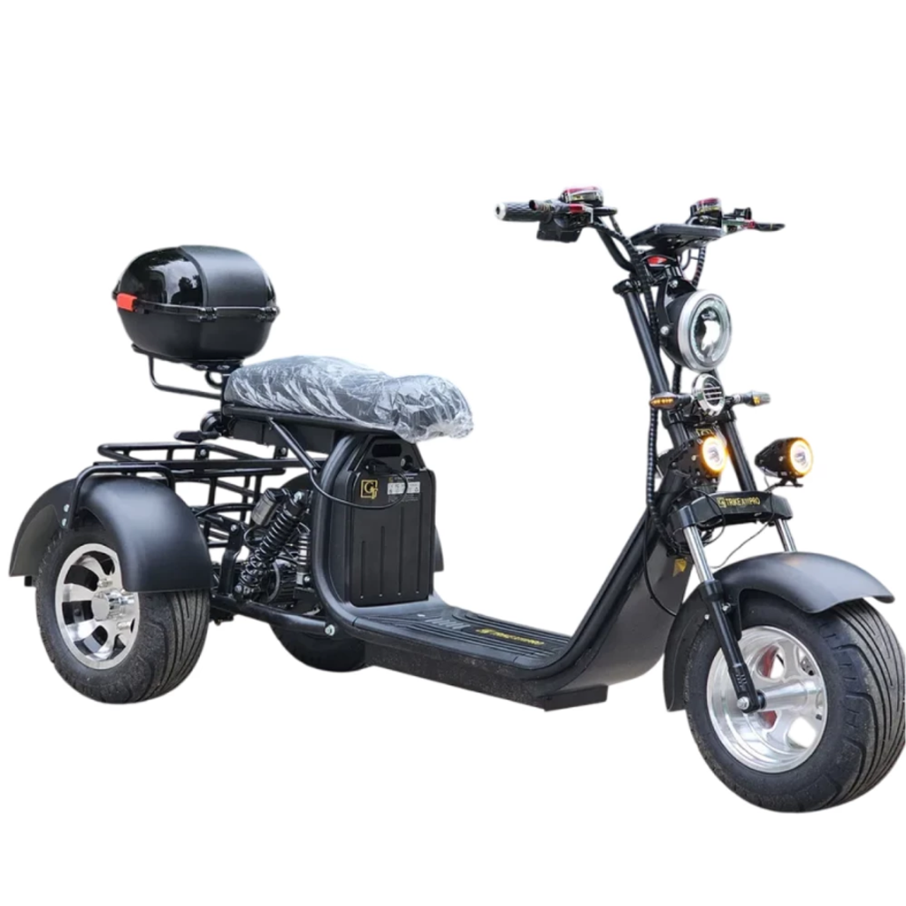 Электроскутер трехколесный CITYCOCO GT X11 TRIKE 2023 Черный