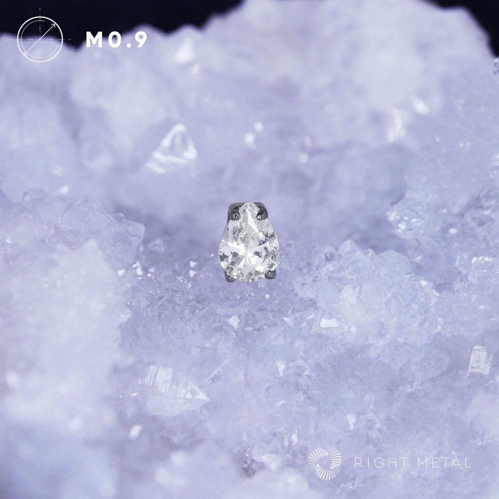 1K Pear Crystal