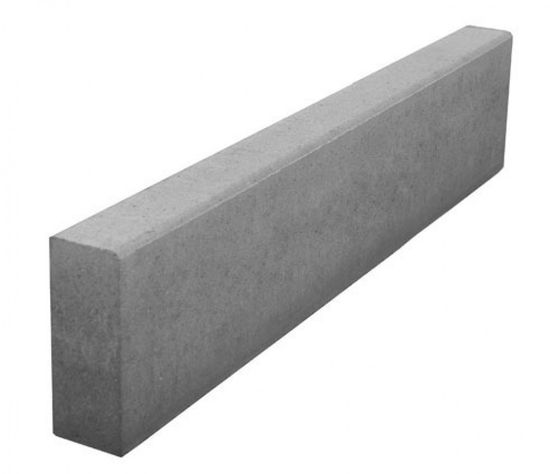 Бордюр тротуарный серый