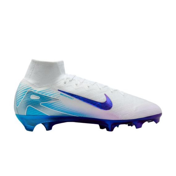 NIKE Mercurial Superfly 10 Футбольные бутсы Высокие Белые Унисекс