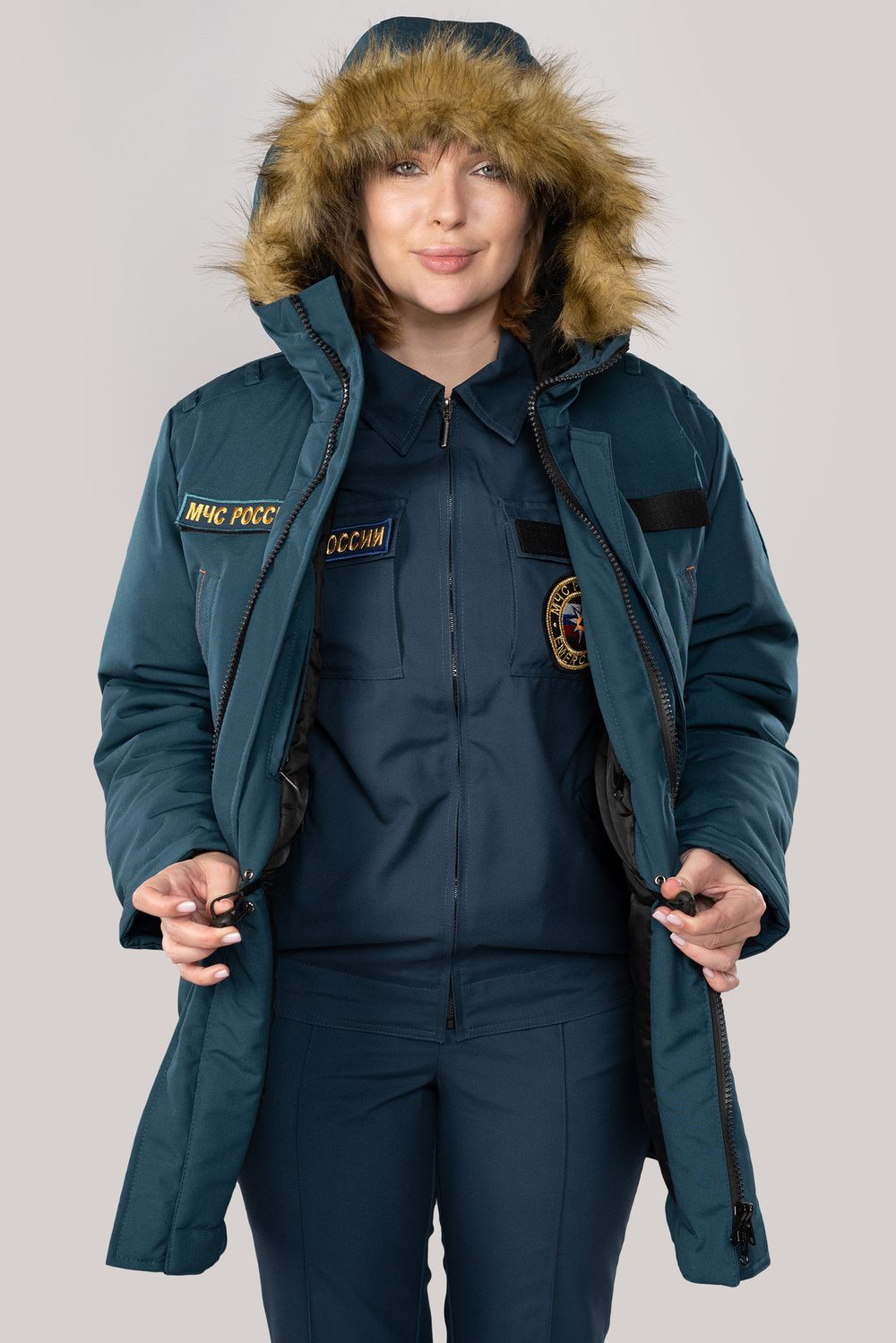 Куртка зимняя МЧС женская (мод. 199)