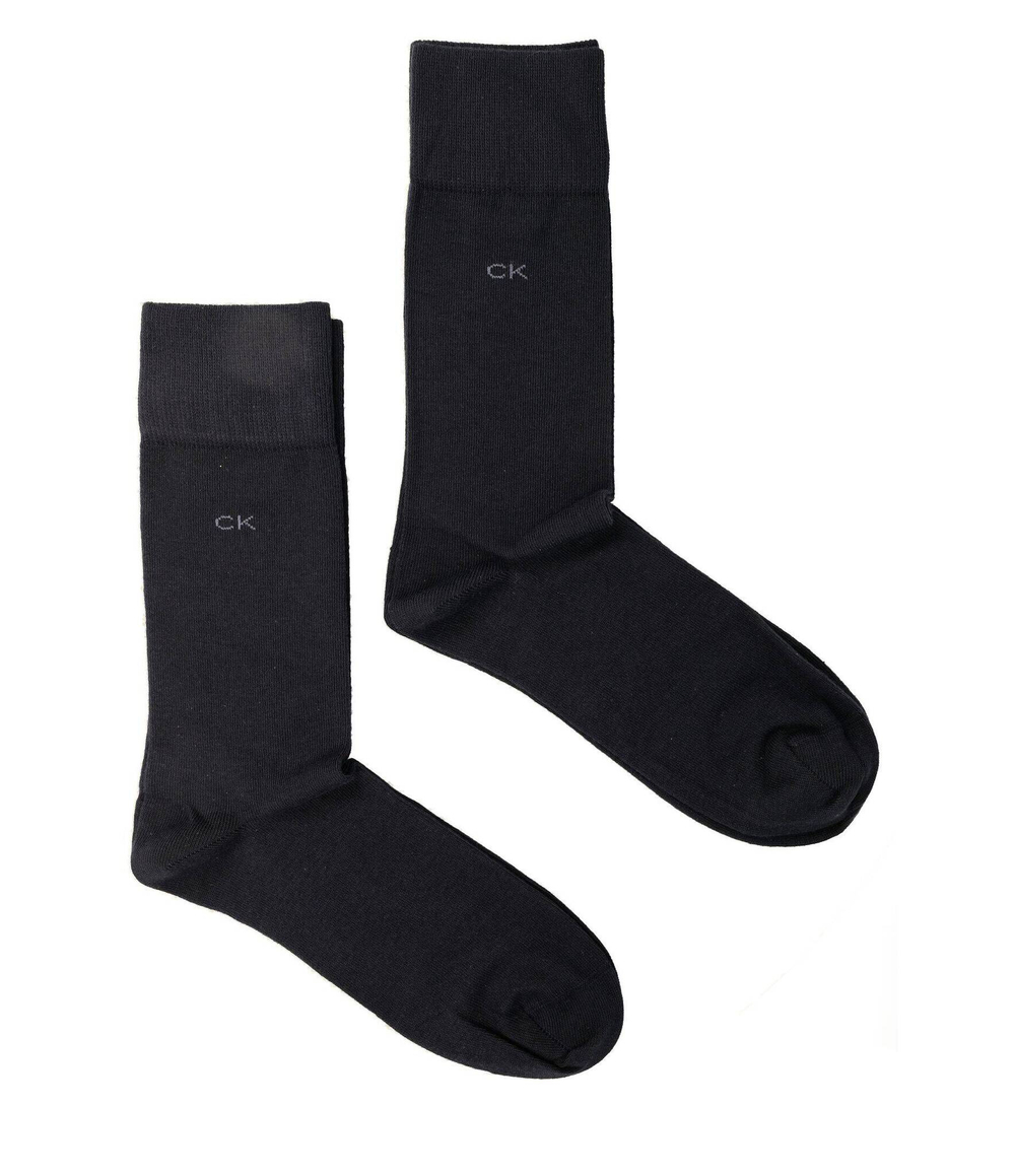 носки 2 пары Calvin Klein - темно-синий(701218631)