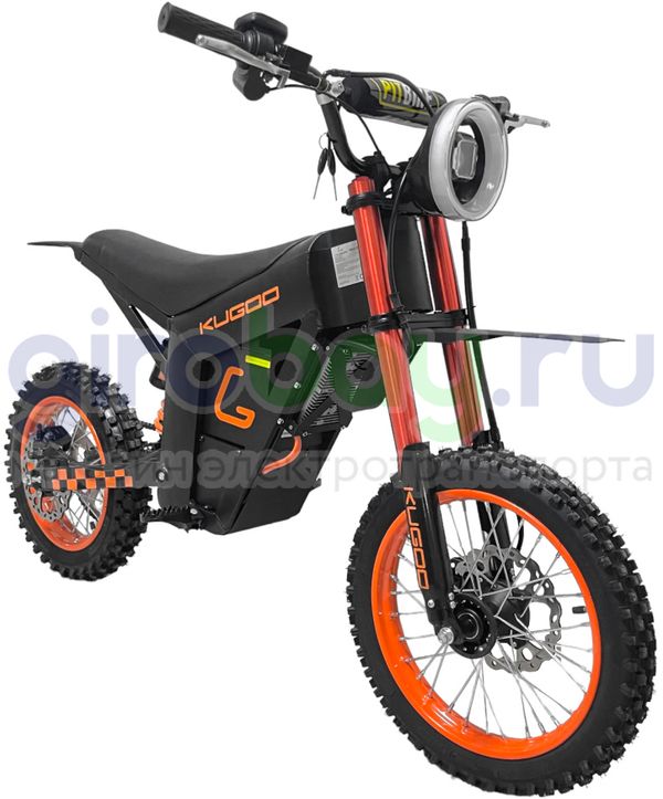 Электропитбайк KUGOO WISH 01 1500W (48V/21Ah) фото №2