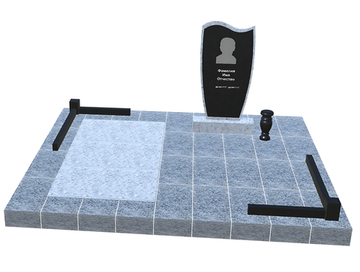 Готовое ритуальное сооружение 2,7м*2,4м (под ключ)