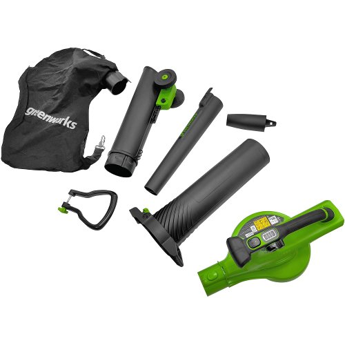 Пылесос-воздуходувка GREENWORKS GD40BV 40 V с акб и з/у   2406907UB