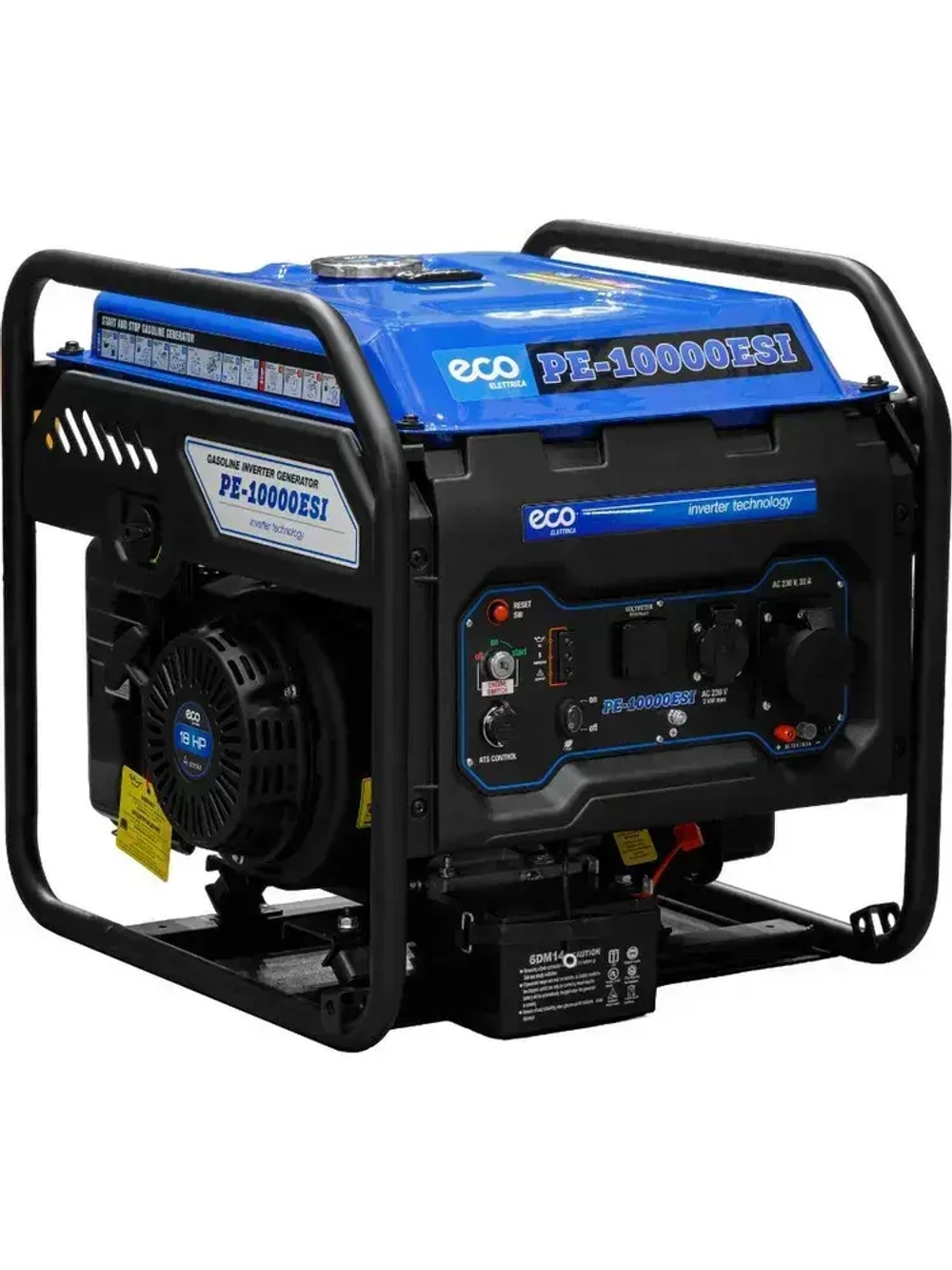 Генератор инверторный бензиновый ECO PE-10000ESI 7 кВт (EC1710-3)