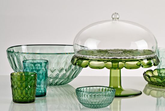 Чаша vanity, D21 см, бирюзовая