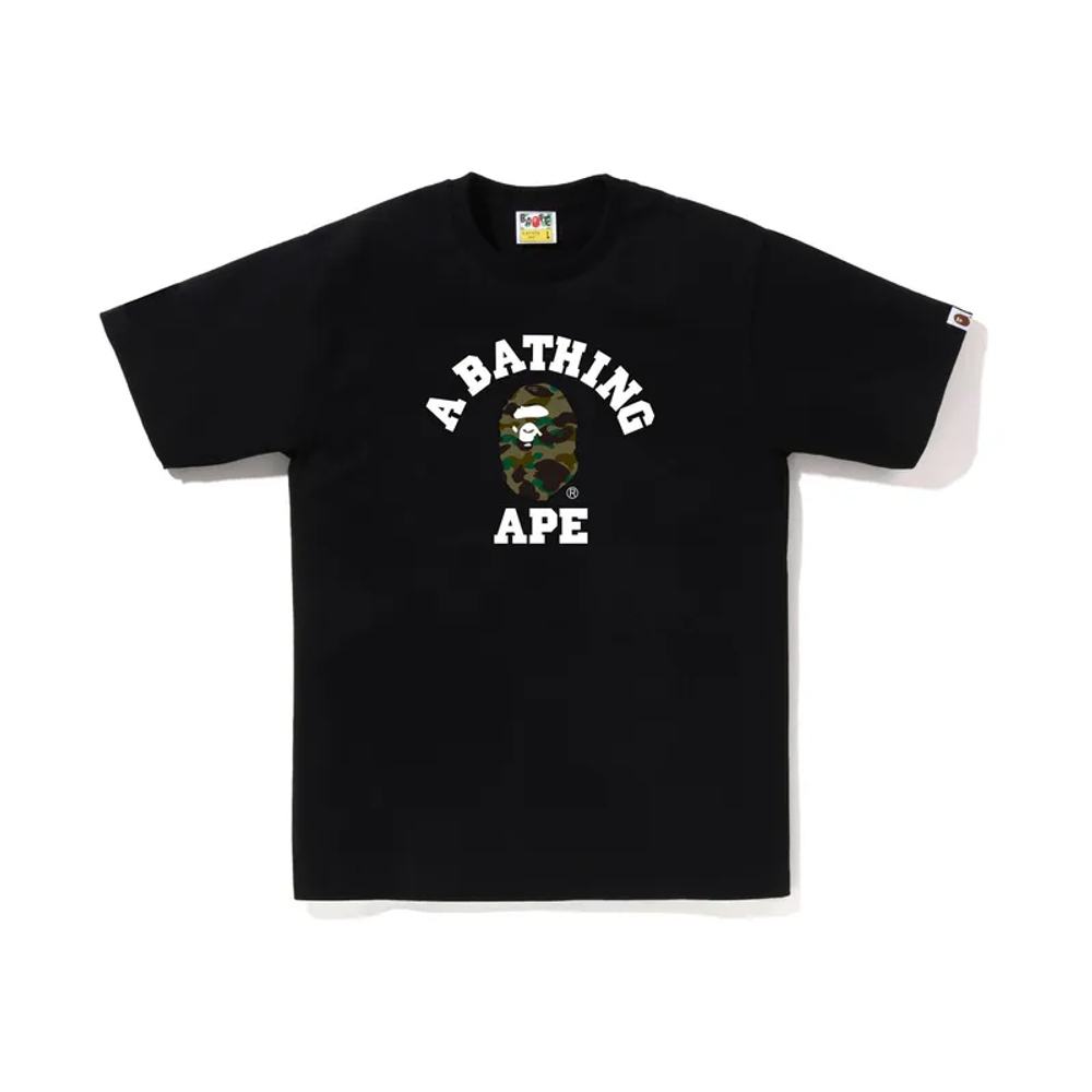 A Bathing Ape Reflector 1st Camo College Tee