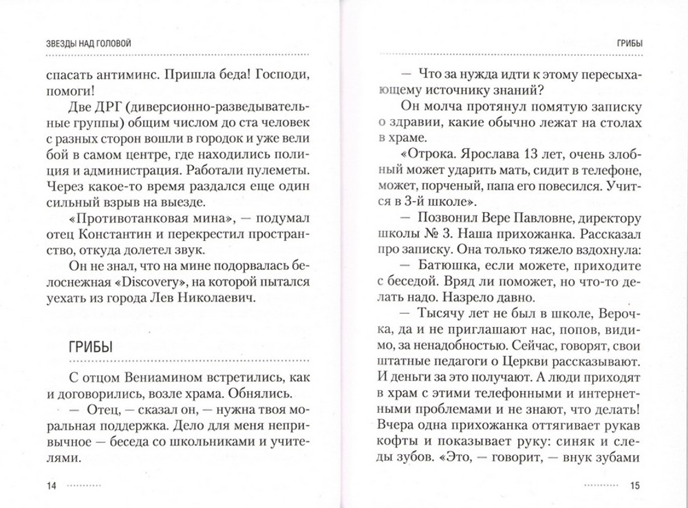 Звезды над головой. Сборник историй. Протоиерей Михаил Резин
