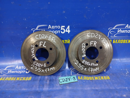 Диск тормозной передний MITSUBISHI LIBERO 2001