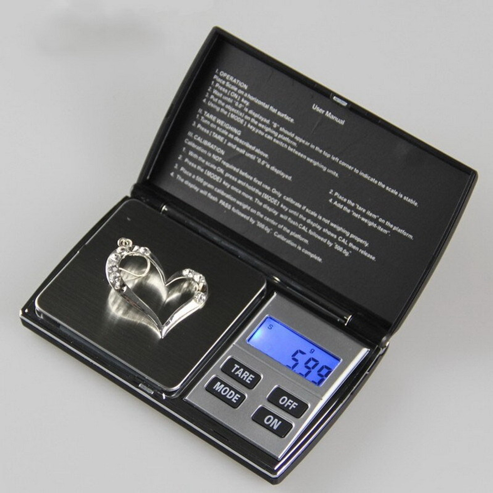 Весы ювелирные Pocket scale P339 (от 0.01гр до 200гр)