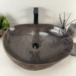 Раковина из речного камня RS-65115 62*45*15 0863