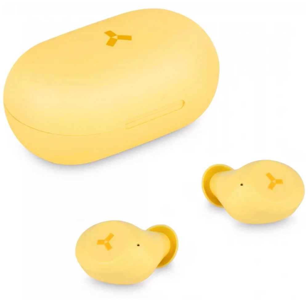 Bluetooth наушники Accesstyle Fox TWS yellow