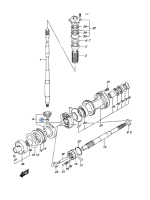Гайка крепления ведущей шестерни 09140-14024-000