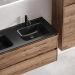 Тумба подвесная под раковину Sancos Libra дуб чарльстон, 1190х450х500