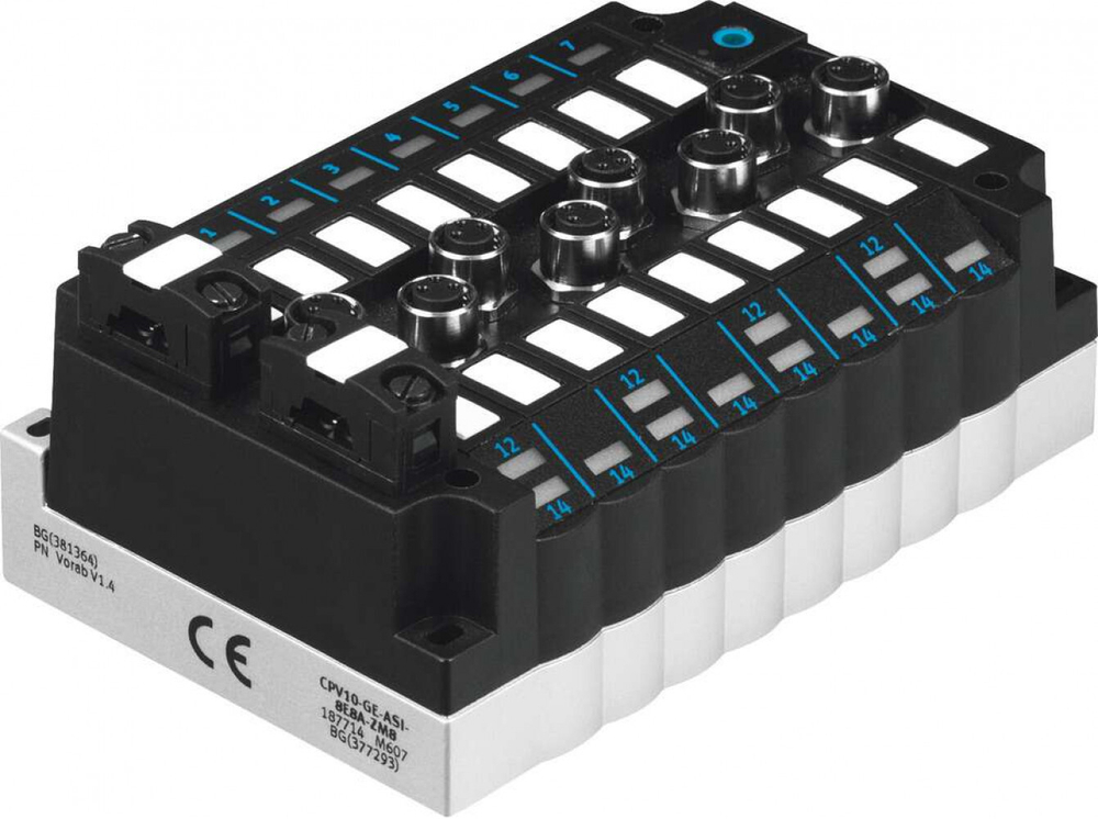 CPV10-GE-ASI-8E8A-Z-M8-CE Электрический интерфейс