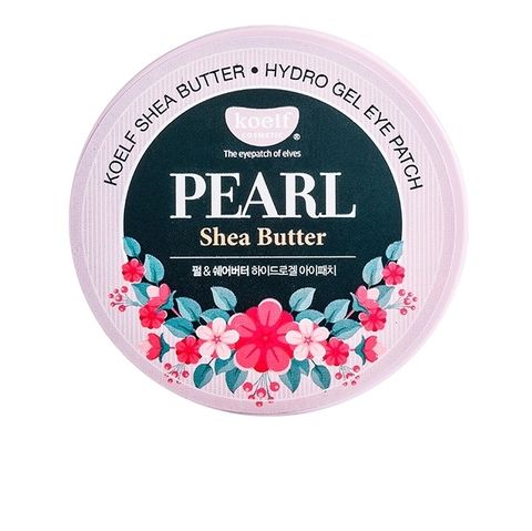 KOELF ПАТЧИ ГИДРОГЕЛЕВЫЕ ДЛЯ ГЛАЗ С МАСЛОМ ШИ И ЖЕМЧУГОМ PEARL & SHEA BUTTER EYE PATCH, 60 PCS