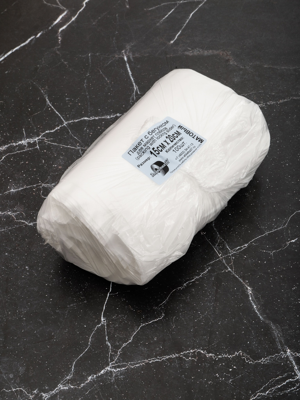 Zip-lock пакеты 60мкм 100 шт