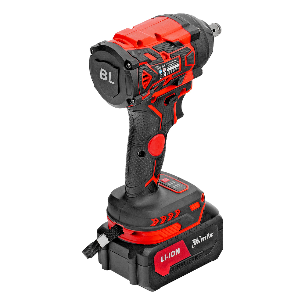 Гайковерт ударный аккумуляторный бесщет. CIWU-BL-20-600, Li-Ion, 20 В// MTX