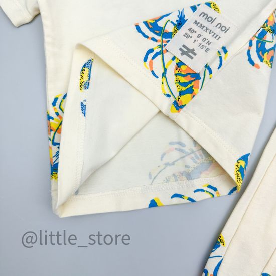 Комплект хлопковый Moi Noi, Лобстеры на бежевом