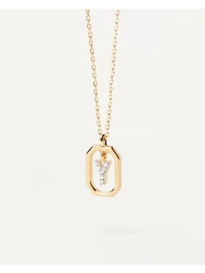 Колье женское Мини-Буква Y
