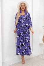 Платье Серенада (фиолетовый) Р11-1044/13 Nikol