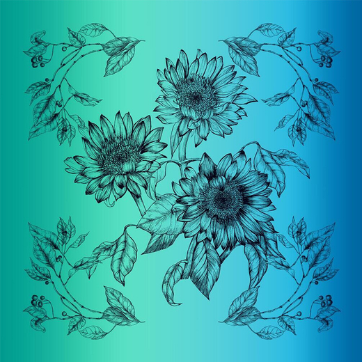 Платок 120x120 см AV-HAQ2701