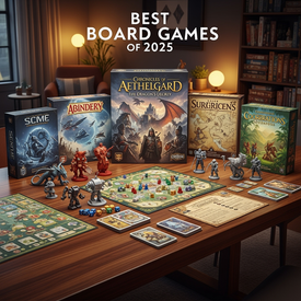 Лучшие настольные игры 2025 года: ТОП-новинки и хитрые хиты для всей семьи