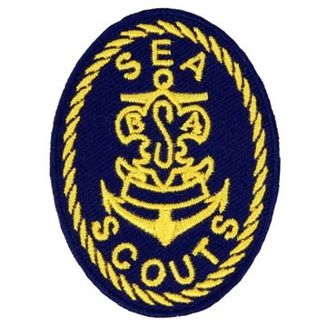 Нашивка - Sea scouts (желтый)