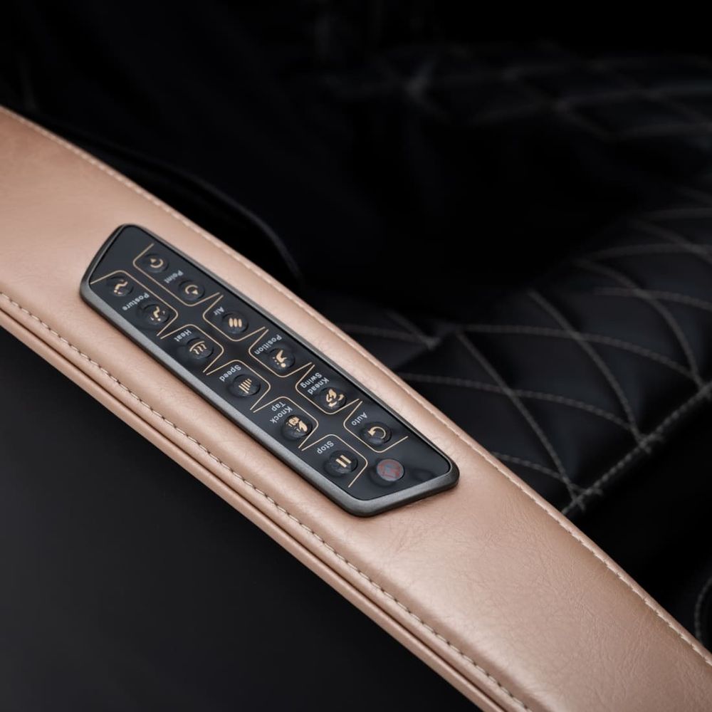 Массажное кресло Gess Bend (коричнево-черное)