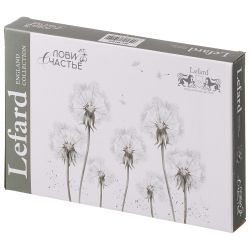 БЛЮДО ПРЯМОУГОЛЬНОЕ LEFARD "ЛОВИ СЧАСТЬЕ" 23Х4 СМ